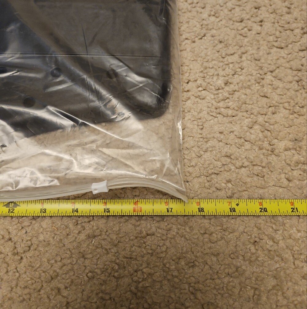 SAS-TEC Protective Back Insert | Black - Picture 6 of 6